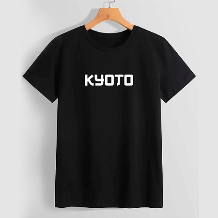 Camiseta Kyoto Lifestyle cor PRETA