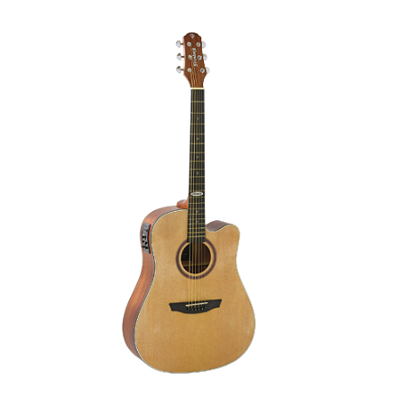 VIOLÃO STRINBERG FOLK AÇO ELETROACÚSTICO - SD200C NS
