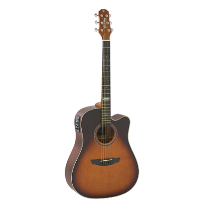 VIOLÃO STRINBERG FOLK AÇO ELETROACÚSTICO - SD200C HBS