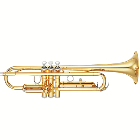TROMPETE YAMAHA LAQUEADO 1 GATILHO YTR2330