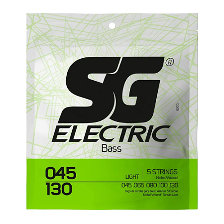 ENCORDOAMENTO SG CONTRABAIXO ELETRICO 5 CORDAS 045