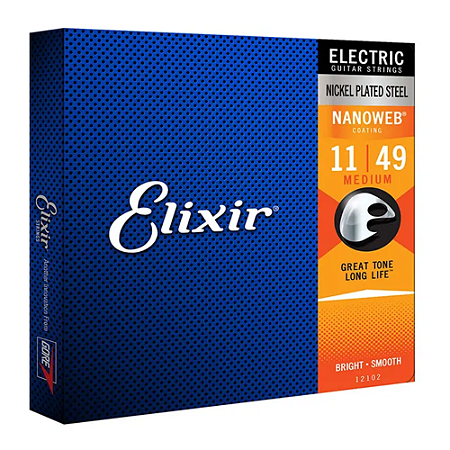 ENCORDOAMENTO ELIXIR GUITARRA 011 MEDIUM