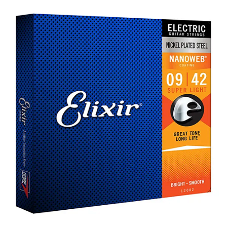 ENCORDOAMENTO ELIXIR GUITARRA 009 CUSTOM LIGHT