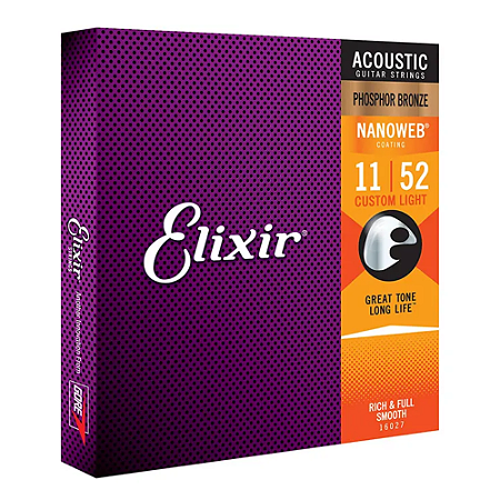 ENCORDOAMENTO ELIXIR VIOLÃO 011 FÓSFORO BRONZE