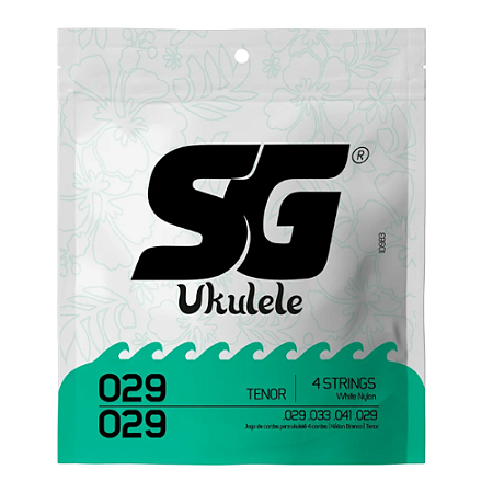 ENCORDOAMENTO SG UKULELE TENOR NYLON BRANCO