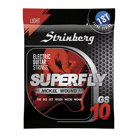 ENCORDOAMENTO STRINBERG GUITARRA 010 GS10