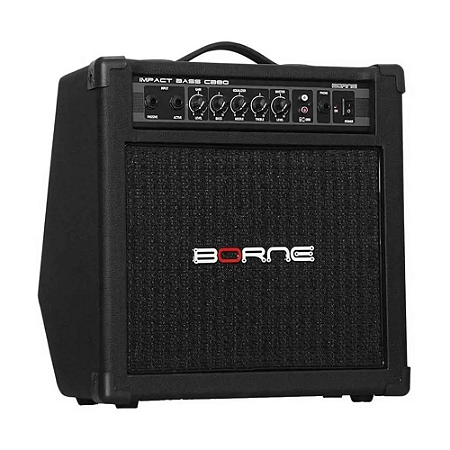 AMPLIFICADOR BORNE CONTRABAIXO CB80 30W PRETO
