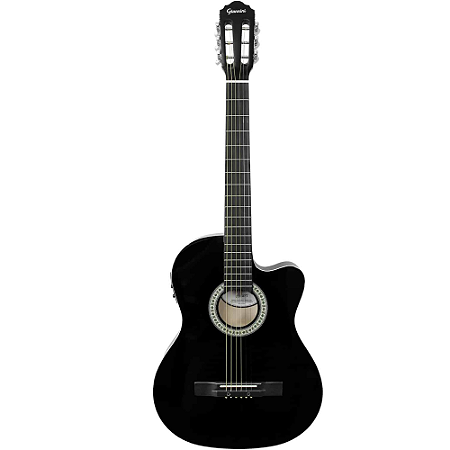 VIOLÃO GIANNINI FLAT AÇO ELETROACÚSTICO - SF14 BK