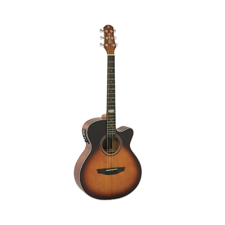 VIOLÃO STRINBERG ARTÍSTICO AÇO ELETROACÚSTICO - SA200C HBS