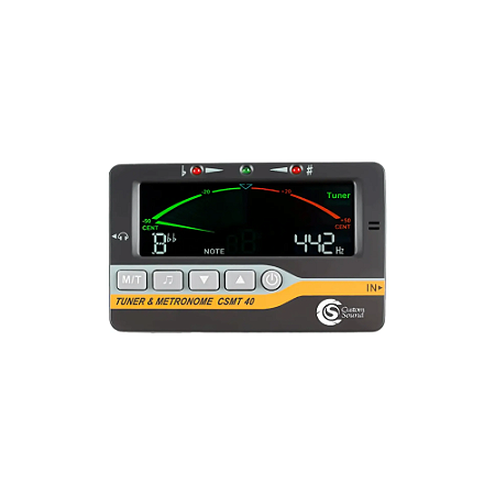 AFINADOR METRÔNOMO GERADOR DE TOM CUSTOM SOUND CSMT40