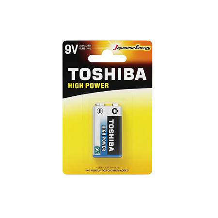 BATERIA TOSHIBA ALCALINA 9V