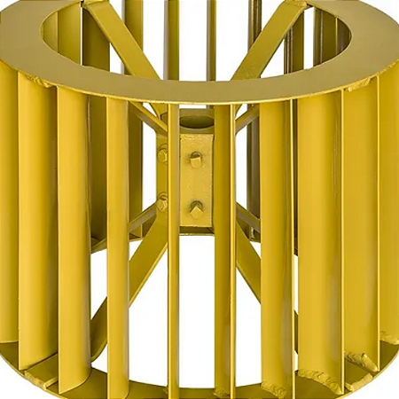 TURBINA METÁLICA PARA CATADOR DE PEDRAS DOS DESCASCADORES