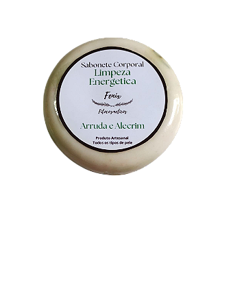 Sabonete Vegetal Glicerinado – Limpeza Energética - Arruda e Alecrim