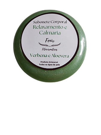 Sabonete Vegetal Glicerinado – Relaxamento e Calmaria - Verbena e Aloevera