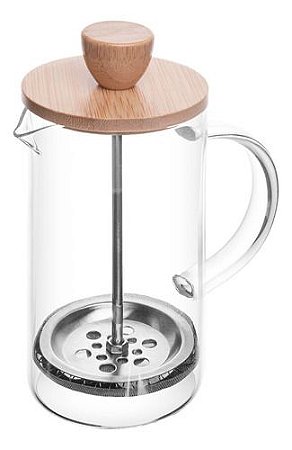 Cafeteira Prensa Francesa Vidro Borossilicato 600ml