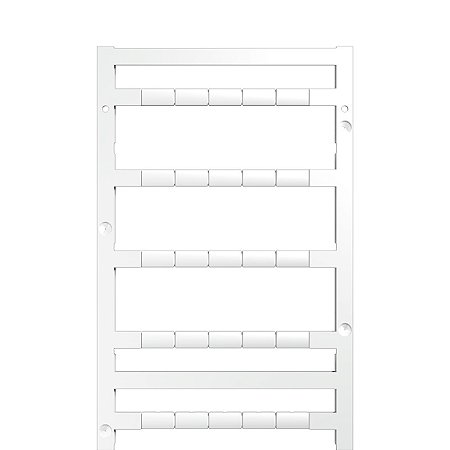 Identif Mf 5/10 Mc Neutral S/ Grav. Branco 1954050000 Weidmuller Conexel