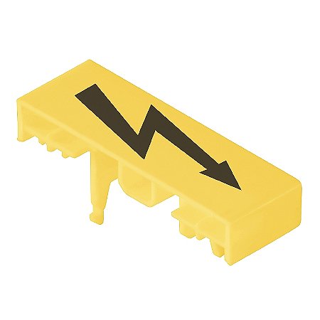 Identif Wad16N Amarelo C/Gravacao 1083600000 Weidmuller Conexel