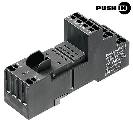 Base Para Rele Scm-I 4Co P 8869430000 Weidmuller Conexel