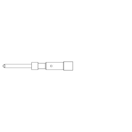 Pino Para Conector Sai-M23-Ksc-1.00-1.5 1170170000 Weidmuller Conexel