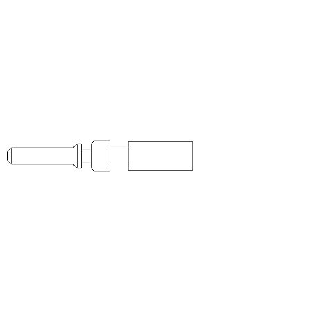 Pino Para Conector Sai-M23-Ksc-L-2,5/4,00 1170410000 Weidmuller Conexel