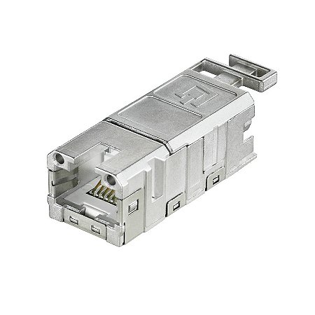 Plugue Rj45 C/Carcaca Ie-Bi-Rj45-Fj-P 1963830000 Weidmuller Conexel