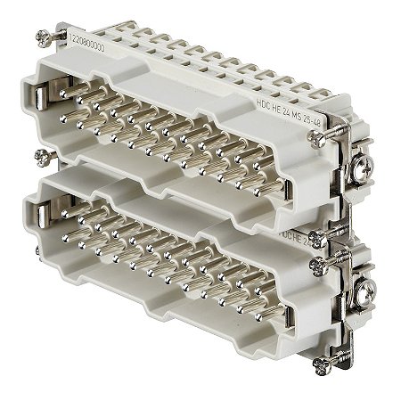 Porta Cont Hdc He 24 Ms 25-48 Macho 1220800000 Weidmuller Conexel
