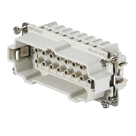 Porta Cont Hdc-He-16Scm Crimp Macho 1207900000 Weidmuller Conexel