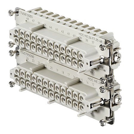 Porta Cont Hdc-He-24Bzf 25-48 Femea 1745810000 Weidmuller Conexel