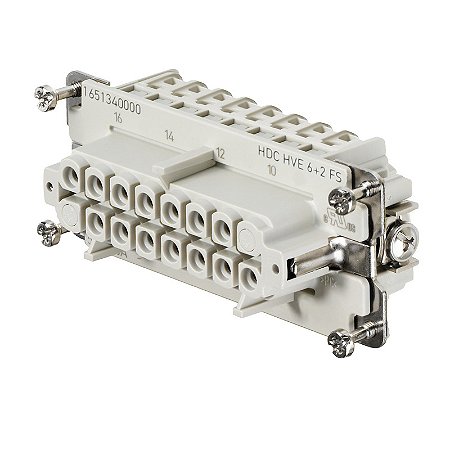 Porta Cont Hdc-Hve-6+2Bs 1651340000 Weidmuller Conexel