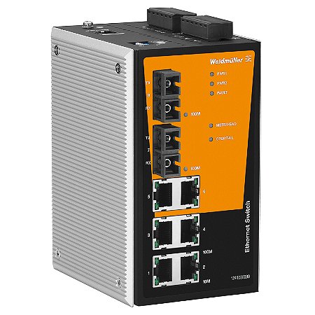 Switch Ie-Sw-Pl08Mt-6Tx-2St 1286800000 Weidmuller Conexel