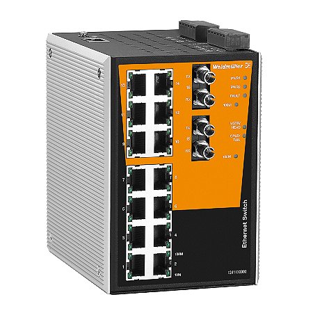 Switch Ie-Sw-Pl16Mt-14Tx-2St 1286840000 Weidmuller Conexel