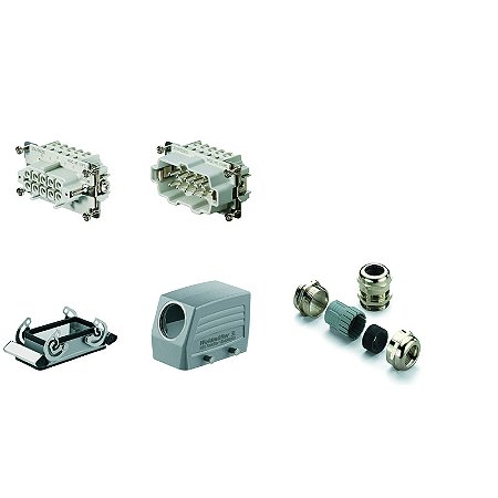 Tomada Hdc-Kit-He 10.110 1712510000 Weidmuller Conexel