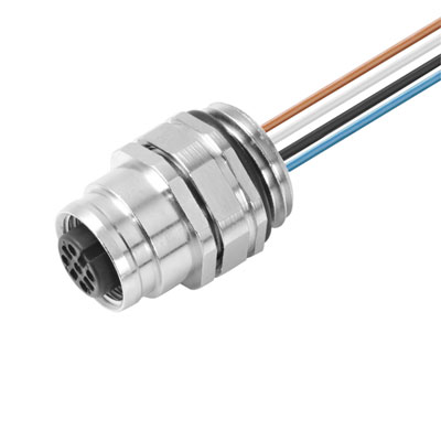 Cabo Com Conector Saie-M12B-4-0.5U-Fp-M16 1861190000 Weidmuller Conexel