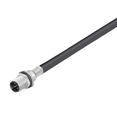 Cabo Com Conector Saie-M12S-8S0.5U Hw 1341240050 Weidmuller Conexel