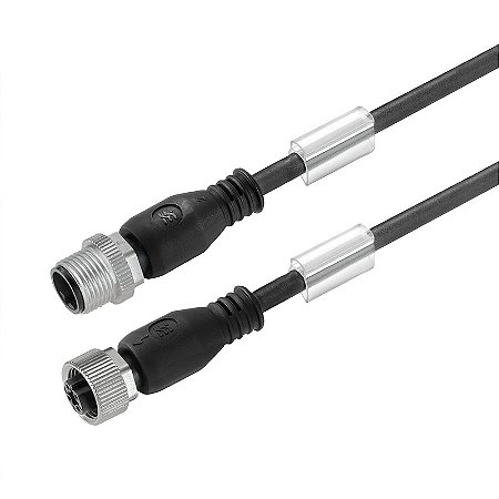 Cabo Com Conector Sail-M12Gm12G-2/4-10U 9457080000 Weidmuller Conexel