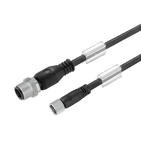 Cabo Com Conector Sail-M12Gm8G-4-5.0U 9456660500 Weidmuller Conexel