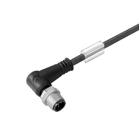 Cabo Com Conector Sail-M12W-3-5.0U 9456690500 Weidmuller Conexel