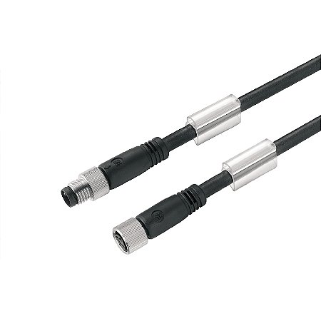 Cabo Com Conector Sail-M8Gm8G-3-0.3U 1824570030 Weidmuller Conexel