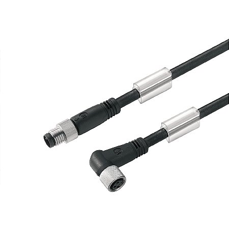 Cabo Com Conector Sail-M8Gm8W-3-3.0U 1824580300 Weidmuller Conexel