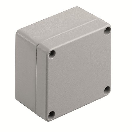 Caixa Aluminio Klippon K1 Vmq Ral7001 1937630000 Weidmuller Conexel