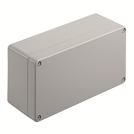 Caixa Aluminio Klippon K51 Vmq Ral7001 1937750000 Weidmuller Conexel
