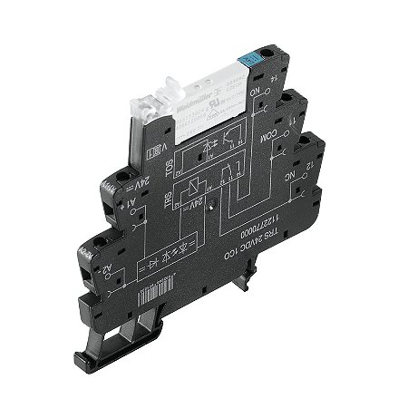 Acoplador A Relé Trs 24Vdc 1Co 1122770000 Weidmuller Conexel