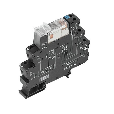 Acoplador A Rele Trs 24Vdc 2Co Au 1123730000 Weidmuller Conexel