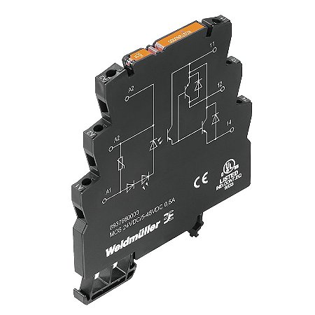 Acoplador Optico Mos 24Vdc/5-48Vdc 0,5A 8937980000 Weidmuller Conexel