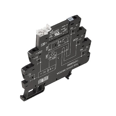 Acoplador Rele Tos 24-230Vuc 230Vac1A 1127500000 Weidmuller Conexel