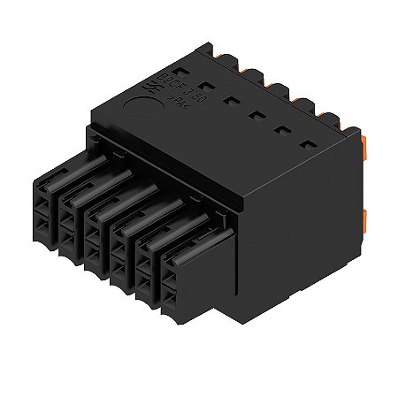 Conector B2Cf 3.50/12/180 Sn Bk Bx 1277510000 Weidmuller Conexel