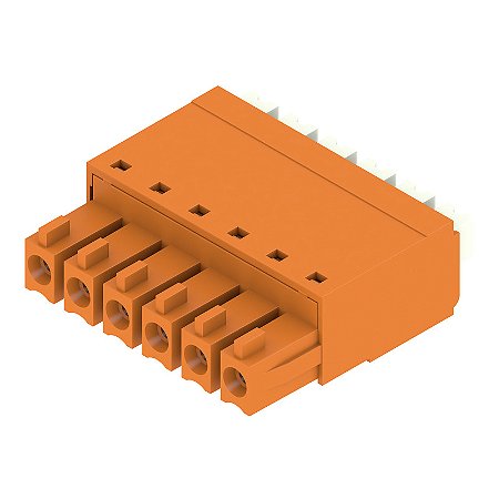 Conector Bcf 3.81/06/180 Sn Or Bx 1969130000 Weidmuller Conexel