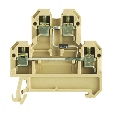 Conector Dk4D Bege Ts35 1X1N4007 0538860000 Weidmuller Conexel