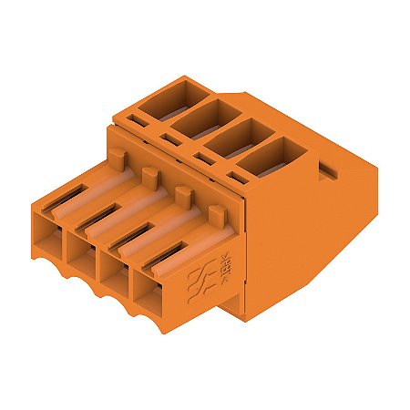 Conector Pcb Bl 3.50/04/90 Sn Or Bx 1638570000 Weidmuller Conexel