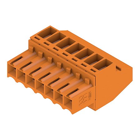 Conector Pcb Bl 3.50/07/90 Sn Or Bx 1638600000 Weidmuller Conexel